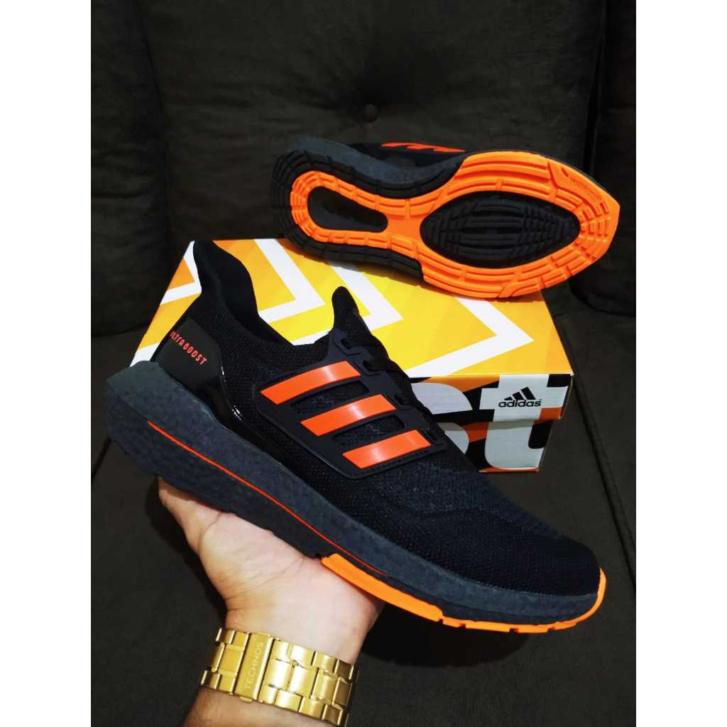 Tênis Masculinos e Femininos Ultraboost 21 Academia Corrida Promoção
