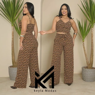 Conjunto Duna com Cropped e Calça Pantalona: A Elegância que Você Precisa para um Look Sofisticado