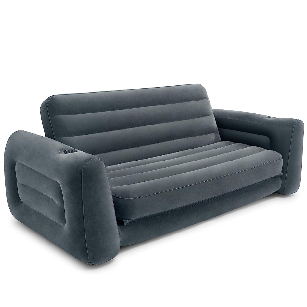 SOFÁ CAMA INFLÁVEL INTEX 2 LUGARES SUP ATÉ 200KG 2,03 X 2,31 X 0,66M ...