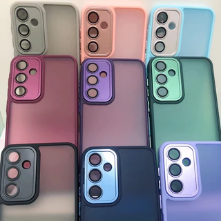 capa space fosca Proteção de câmera Samsung A23 A24 A32 A34 A35 A54 A55 S20fe S21fe S23fe colorido ORIGINAL premium