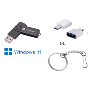 Pen drive bootável windows 11 pro 64bits
