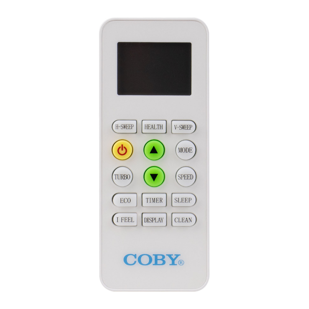 Controle Para Ar Condicionado Coby - Universal - Branco | Shopee Brasil