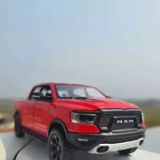 Miniatura carrinho de ferro Ford RAM Caminhonete Picape coleção brinquedo.