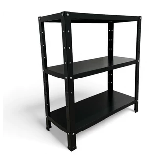 Estante De Aço Armário Multiuso 60cm 3 Bandejas Resistente