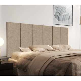 Cabeceira Dobrável Casal Várias Cores 140x56 cm