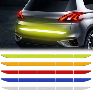 Adesivo Refletivo Carros Adesivo  segurança aviso Refletor Fita Segurança Anti-Colisão Porta-Malas acessórios automóveis em Oferta na Shopee