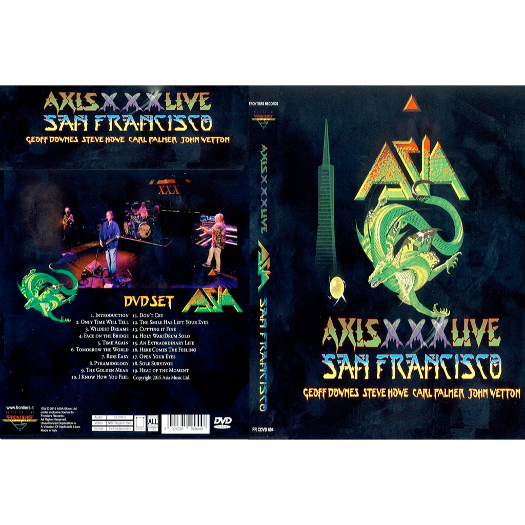 Asia - Axis XXX. Live in San Francisco MMXXII | Shopee Brasil