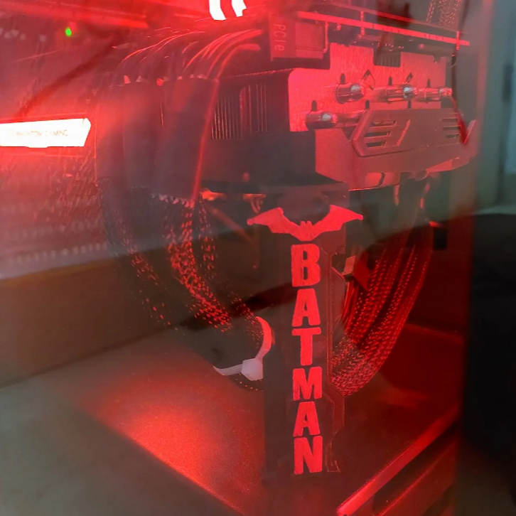 Suporte para placa de video do Batman