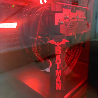 Suporte para placa de video do Batman