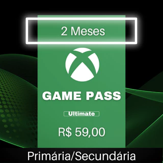 Assinatura Xbox Game Pass Ultimate 2 Meses para Xbox, TV e PC