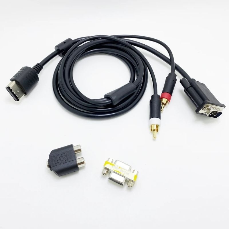 cabo VGA Dreamcast kit completo