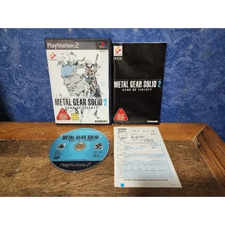 Jogo - Metal Gear Solid 2: Sons of Liberty - Sony Playstation 2 PS2