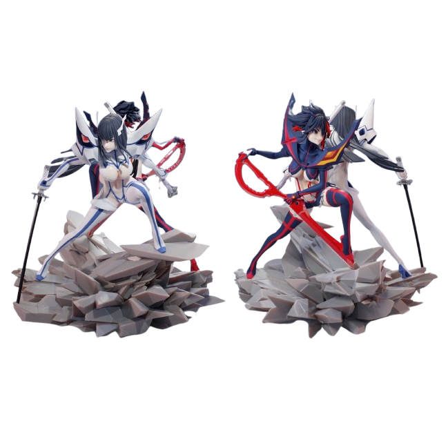 Ryuko e Satsuki Kill La Kill Figure Escultura