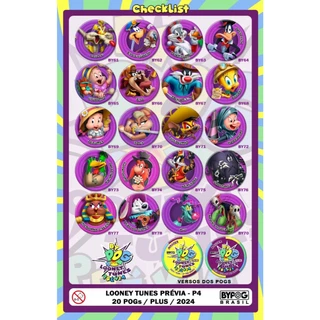 Coleção Looney Tunes Prévia - Parte 4 - Master Finos (Tazos)