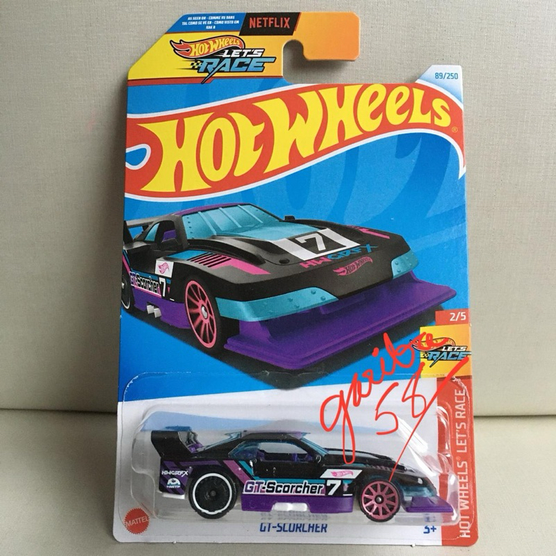 HOT WHEELS GT-SCORCHER 2024 NETFLIX LET’s RACE GARIBA58