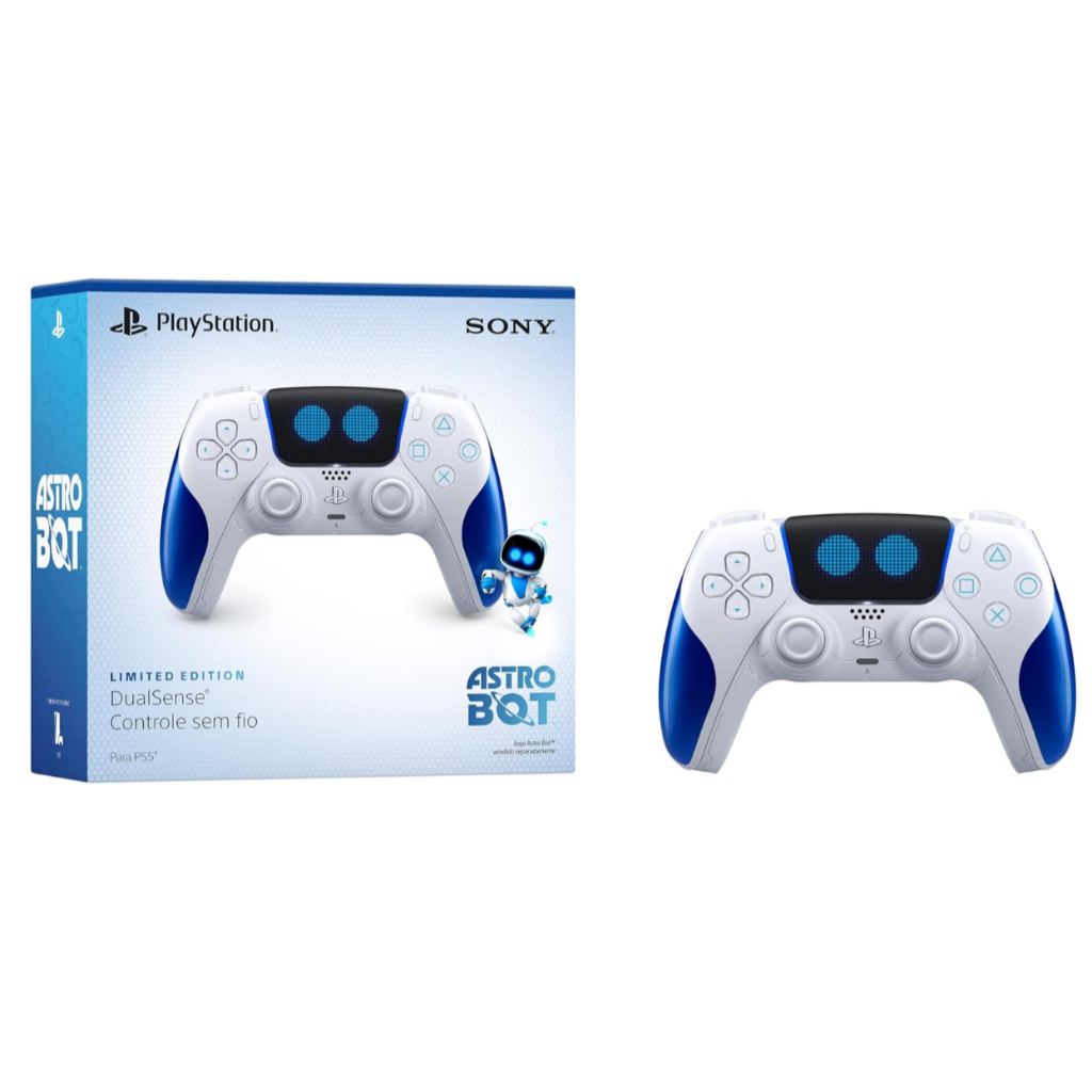 Controle sem fio DualSense – Edição Limitada ASTRO BOT CFI-ZCT1W (Lacrado)