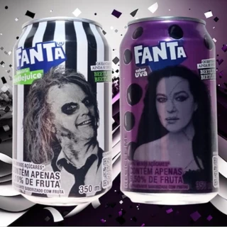 Lata Fanta Beetlejuice / Delores - 2 Unidades (lacradas)