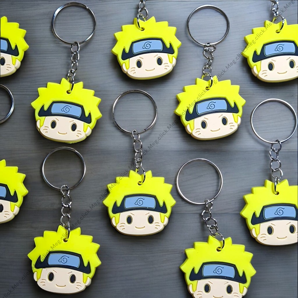 Kit Chaveiro Naruto Lembrancinha Mimo Aniversário Festa