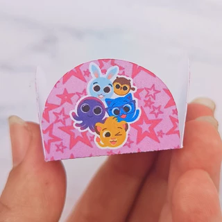 Forminha Brigadeiro para Doces Personalizada Bolofofo Rosa Menina- Forminha de Docinho