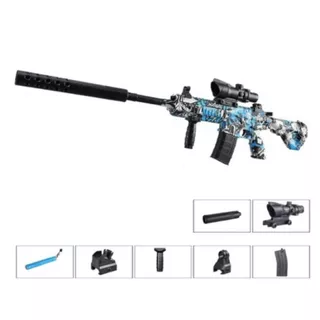 Brinquedo Sniper M416 Bolinhas De Gel Elétrica Automática – Lançamento 2024