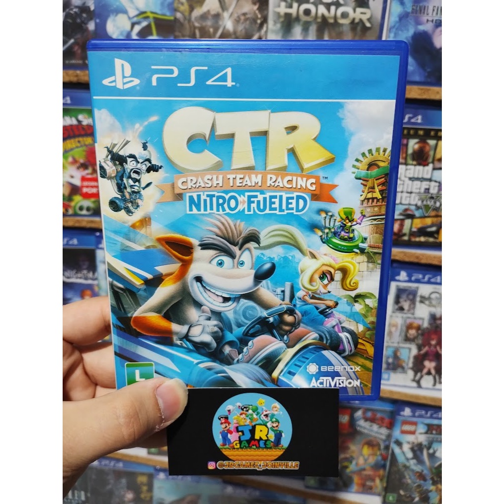 Crash Team Racing Nitro Fueled - Ps4 - Midia Fisica - Usado. | Shopee ...