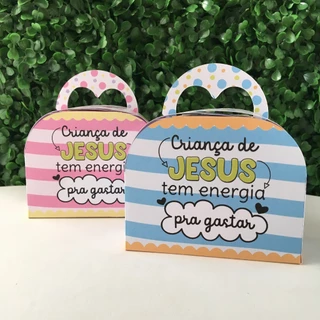 Caixa Maletinha para Lembrancinha do dia das Crianças