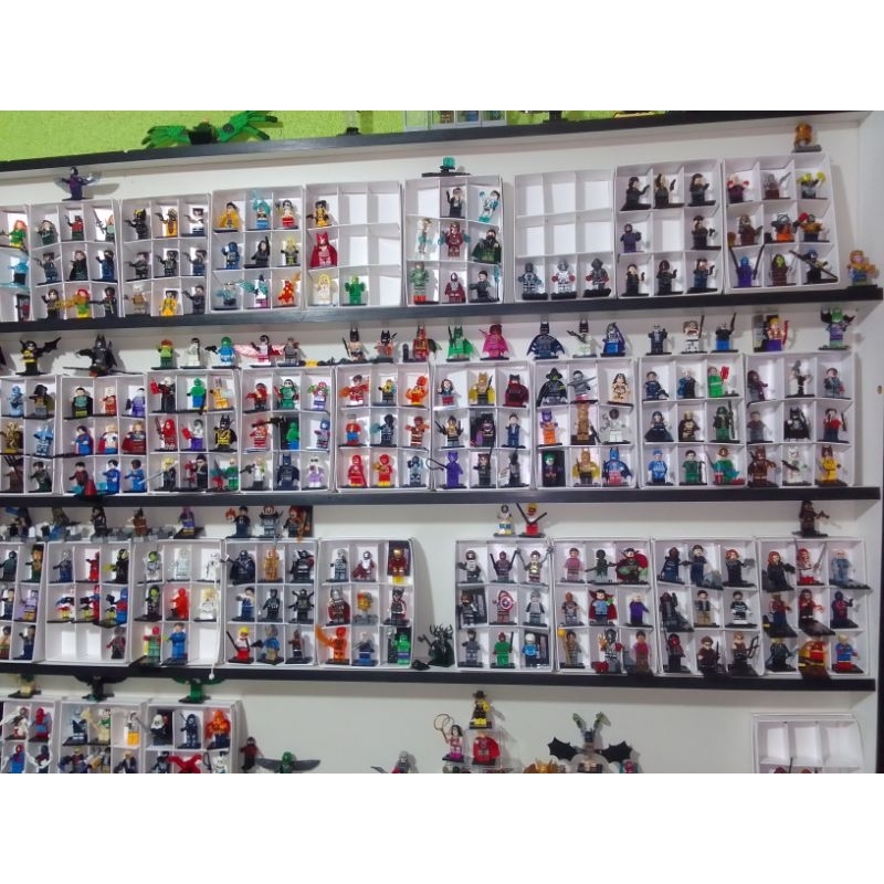 Lego similar marvel e dc comics