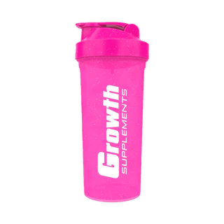 coqueteleira copo academia treino musculação 600ml (rosa Glitter) growth
