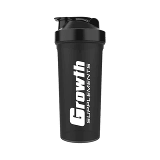 Coqueteleira academia Preta 600ml - Growth Supplements original