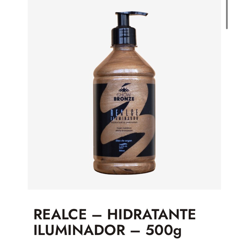 Hipersônico Xenon ativador e acelerador bronze + hidratante Realce