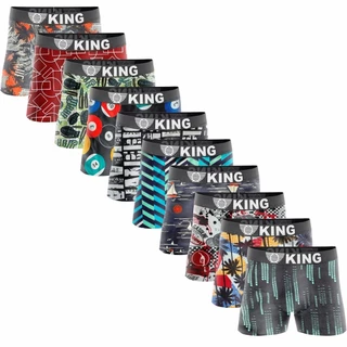 10 cuecas King box boxer adulto