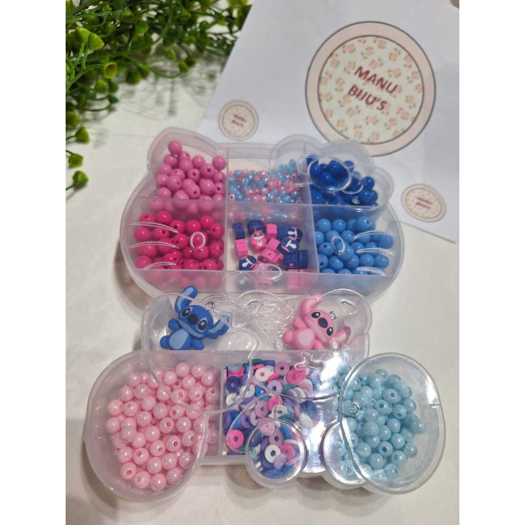 Kit Miçanga Stich Completo Dia das Crianças Shopee Brasil