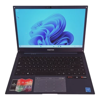 Notebook Barato Sssd 64gb 4gb Memória Ram Windows 11 Positivo Motion Plus Q 464B Tela 14 HDMI