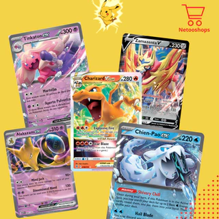 Cartas Pokemon Selecionadas - Ultra raras e raras
