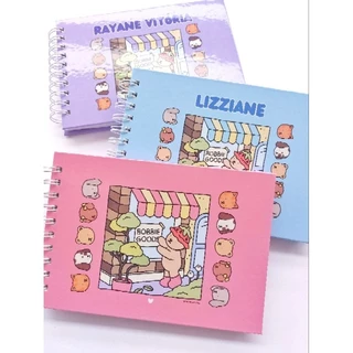 Livro de Colorir Bobbie Goods 1, 2 e 3 - A5, Folha Grossa, Capa Dura e Película Protetora