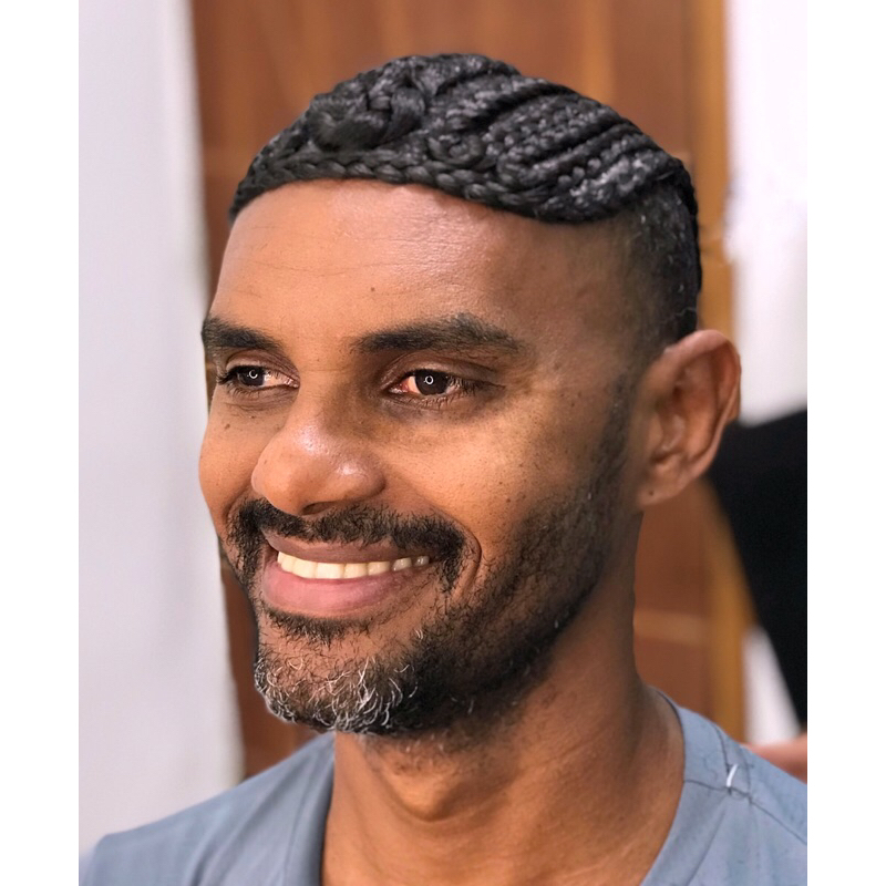 PRÓTESE CAPILAR MASCULINA NAGÔ