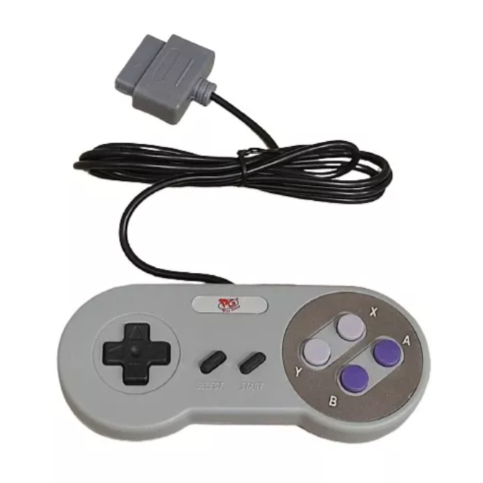 Controle compativel Super nintendo SNES joystick gamepad | Shopee Brasil