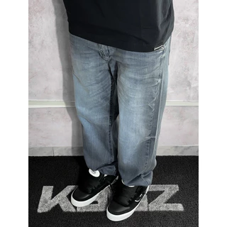 Calça Jeans Baggy Denim Cinza