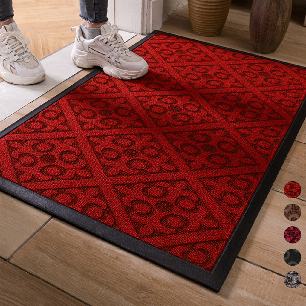 IDeeHome Tapete Capacho 80x50cm Bem Vindo Emborrachado para Porta ...