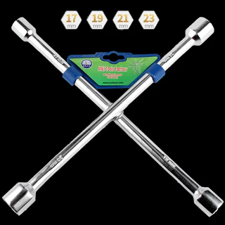 Chave De Roda Cruz 4 Bocas 17 x 19 x 21 x 23 Universal em Oferta na Shopee
