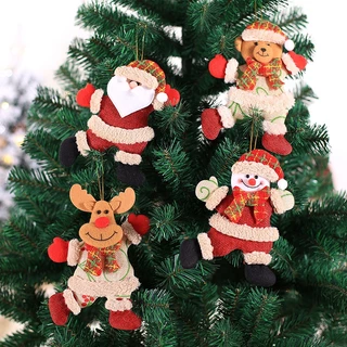 Pingentes De Natal Elk Antler Árvore Ornamento Para Decoração De Feliz 2024 Casa De Ano Novo