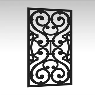Quadro Decorativo Vazado 6mm Cod DV50 - diversos tamanhos e cores