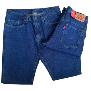 Calça Jeans Masculina Tradicional Basica Sem Lycra Elastano Corte Reto Premium