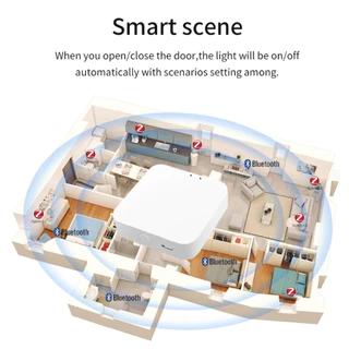 Zigbee 3.0 Gateway HUB Sem Fio Tuya Multi-Modo WiFi Bluetooth Smart Life Home Bridge Controle Remoto Funciona Com Alexa Google