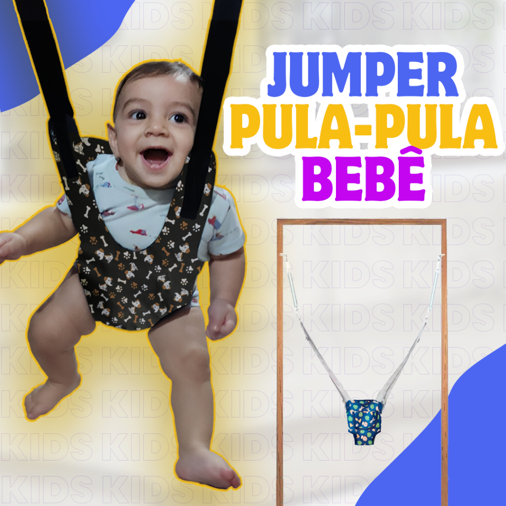 Jumper Pula Pula Bebe Infantil Jump Estampa Personalizada