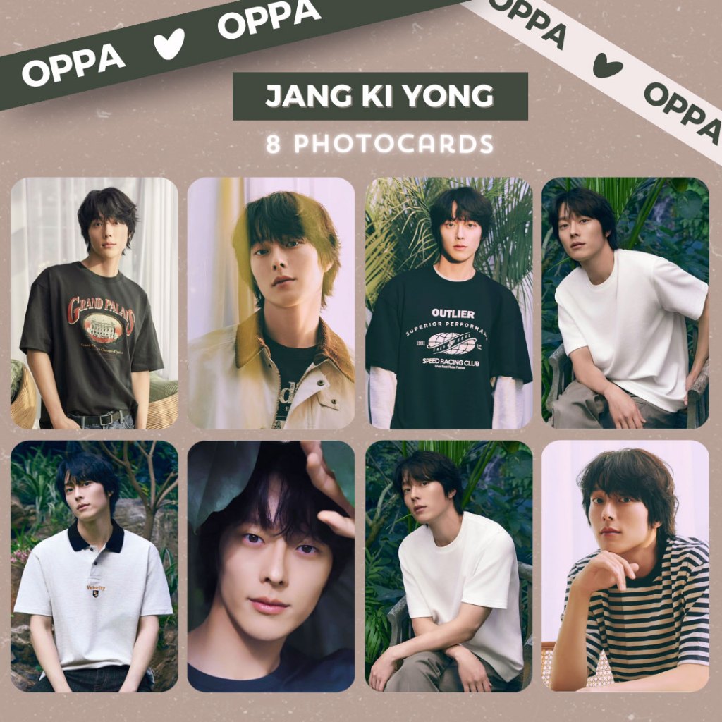 OPPA JANG KI YONG - 8 CARDS / KDRAMA,DORAMA, The Atypical Family,My ...
