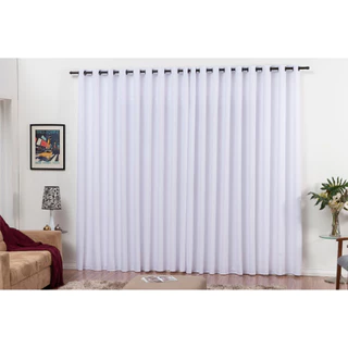 Cortina Oxford De Sala/quarto 3,00x2,50 Revenda Cores Lisa