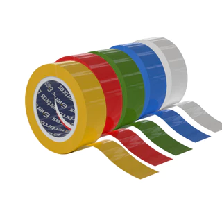 Kit 5 ou 10 Fita Isolante 18mm x 10m Colorida Pvc Antichama Isolação de Fios e Cabos Várias Cores