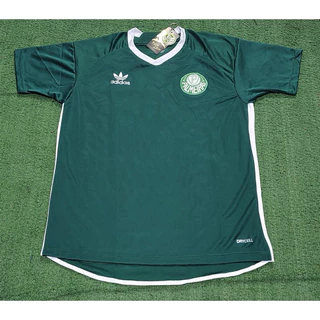 Camisa Camiseta de Time Pal-meiras Retrô Futebol Masculino Adulto