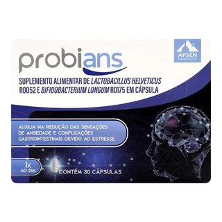 Suplemento Probians 30 Cápsulas - Apsen + Grátis 16 comprimidos